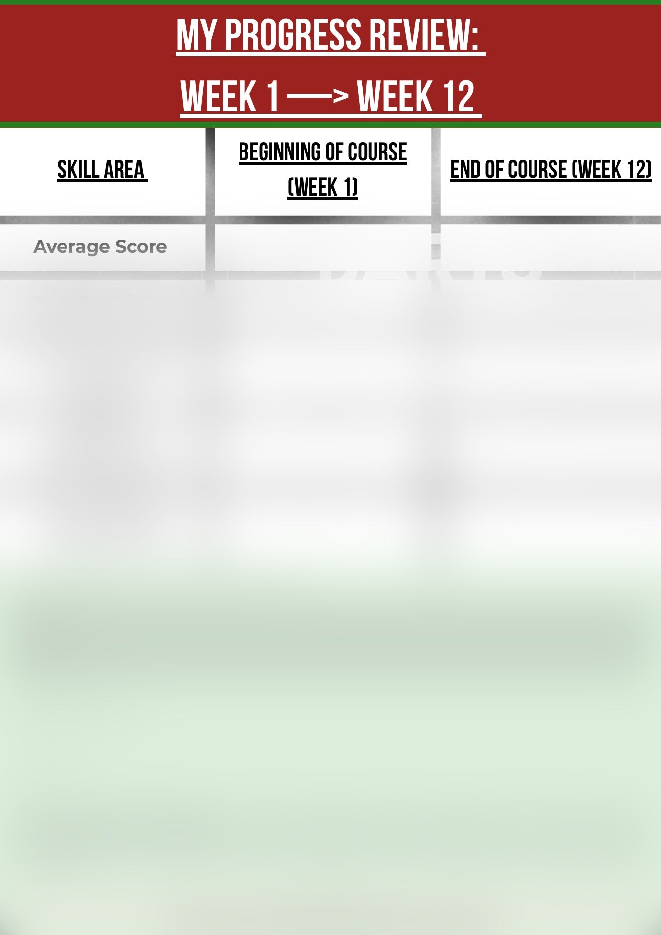 12-Week Darts Performance Programme